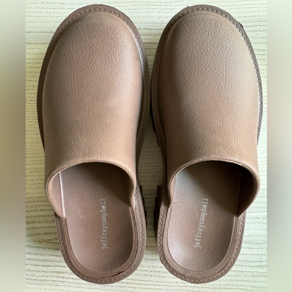 Jefferey Campbell Bae Clogge Platform Mules Size 10W New